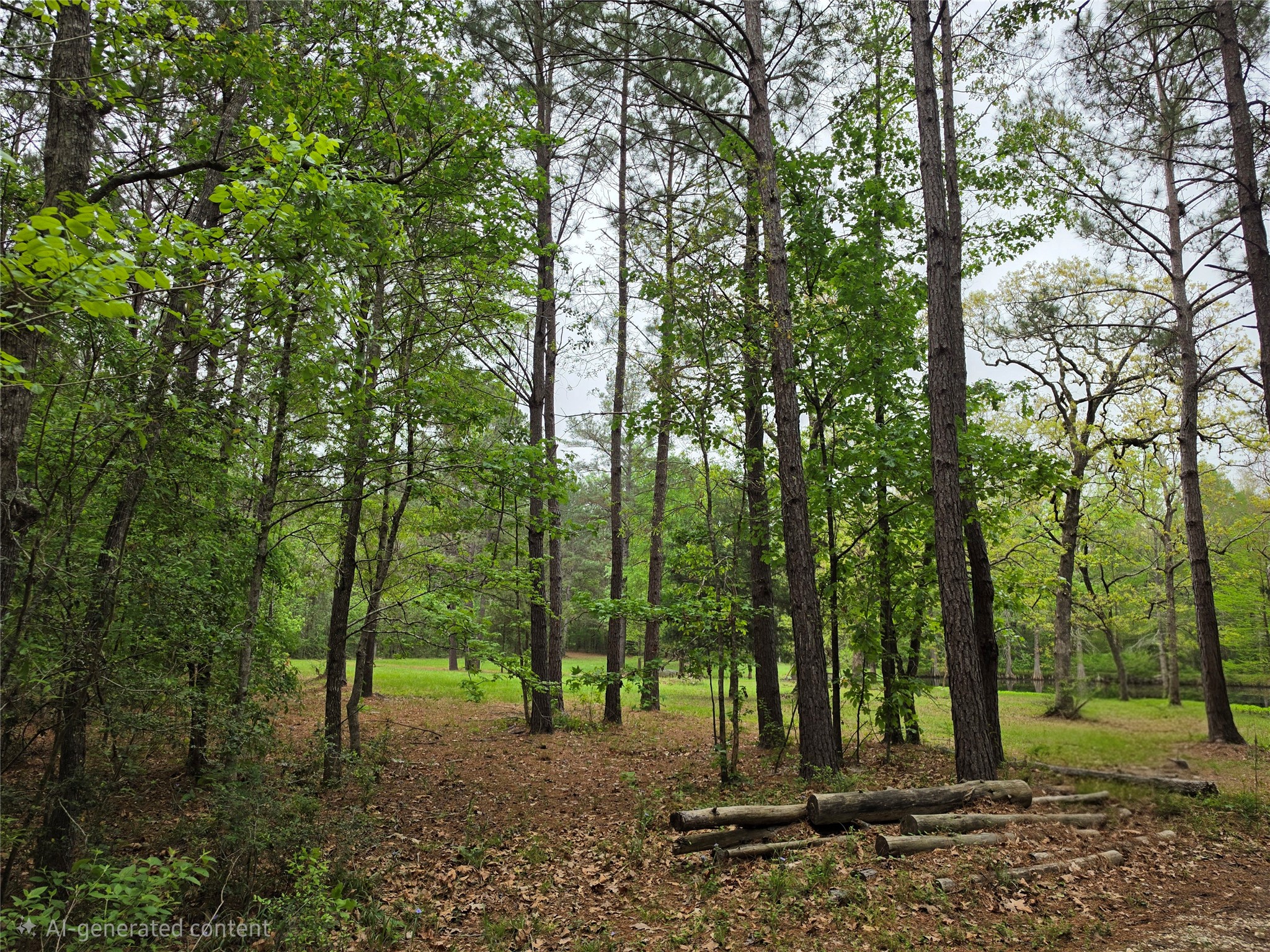 186 Blythe Road Lufkin, TX 75901 - Photo 2 of 29 a view of a forest with trees