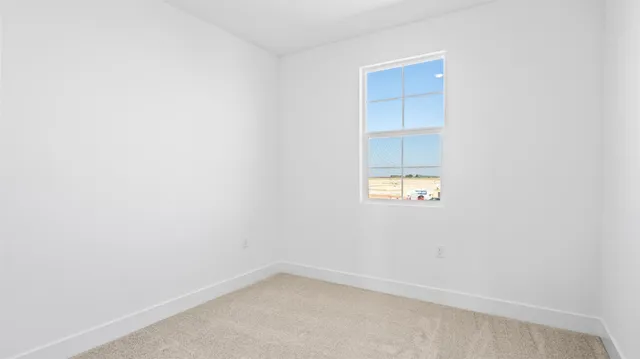 a small space with a window