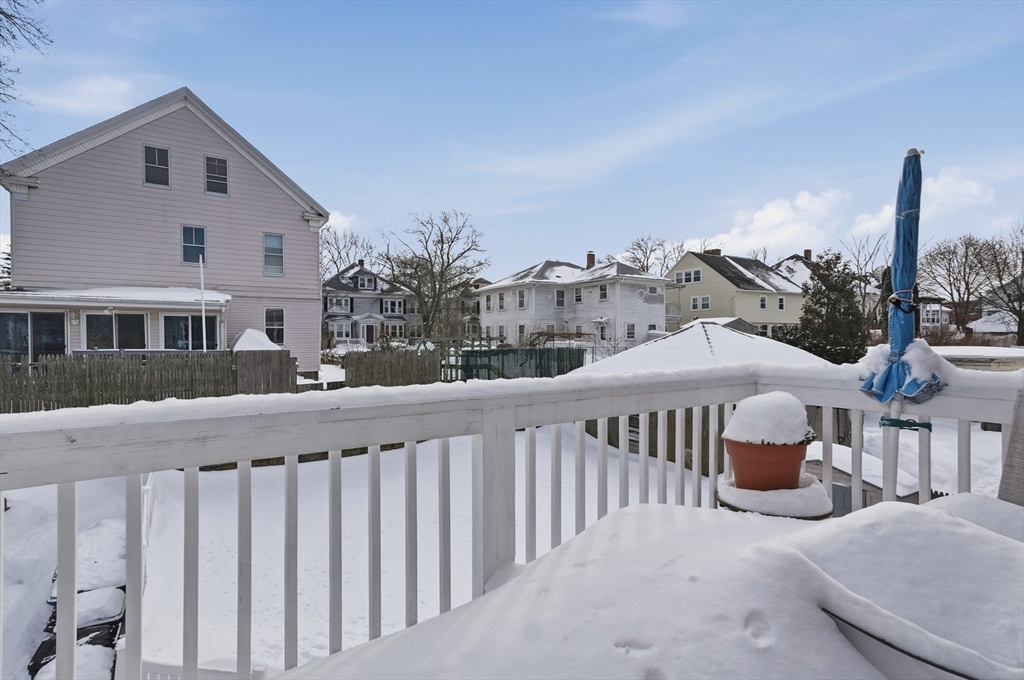 13 Roslyn Street, Unit 2 Salem, MA 01970 - Photo 25 of 26 a view of a house with deck and yard