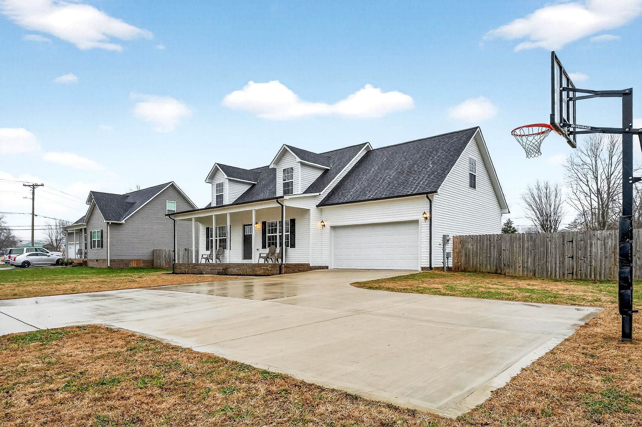 217 Peach Street Baxter, TN 38544 - Photo 37 of 39 a view of a house with a swimming pool and a yard