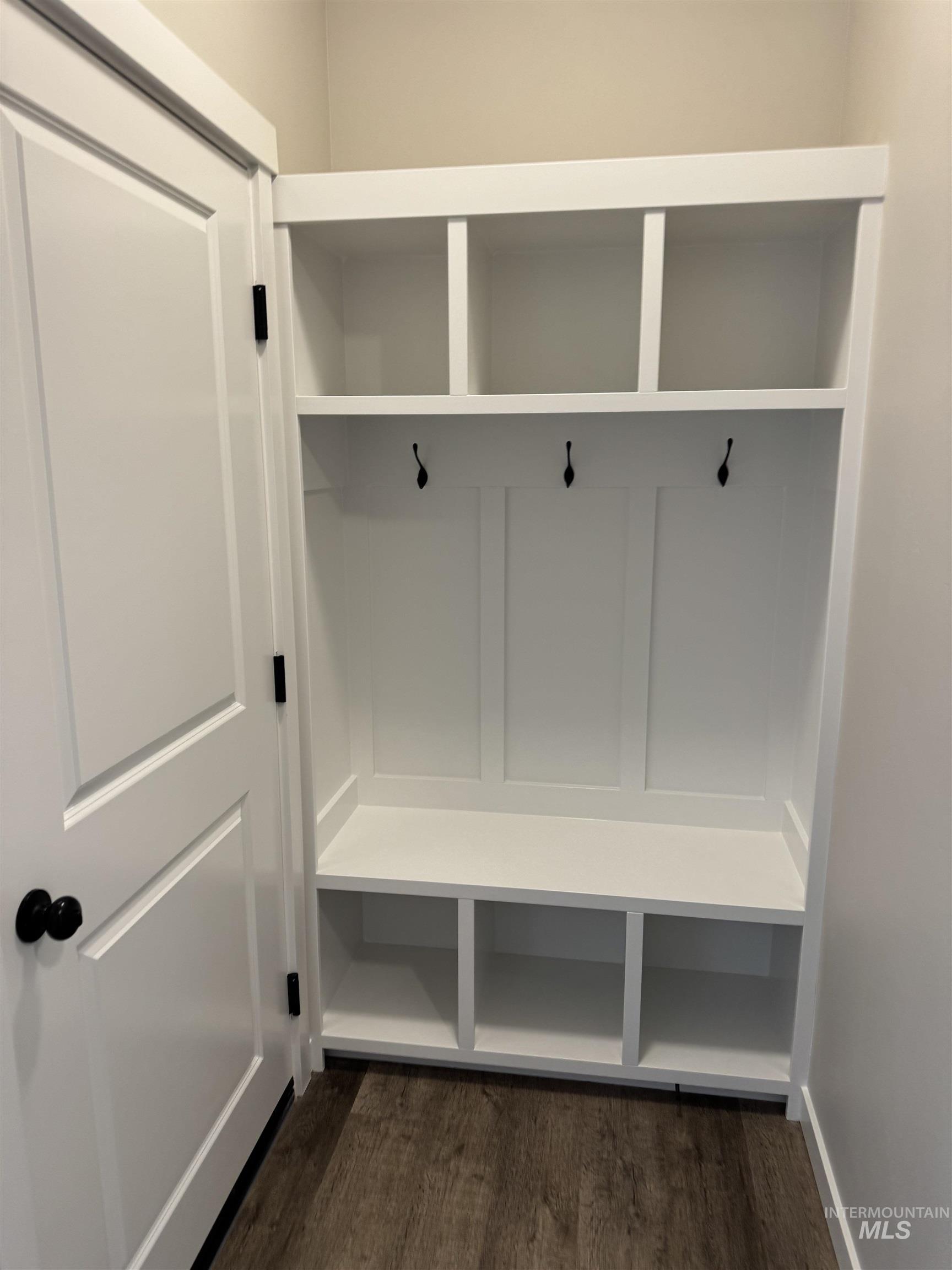 2064 Harrison Street South Twin Falls, ID 83301 - Photo 7 of 29 Mudroom featuring dark wood-type flooring