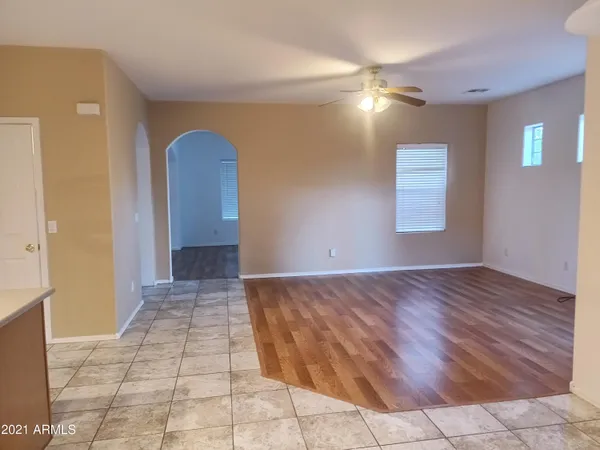 a view of empty room