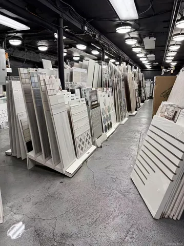 a view of a storage room