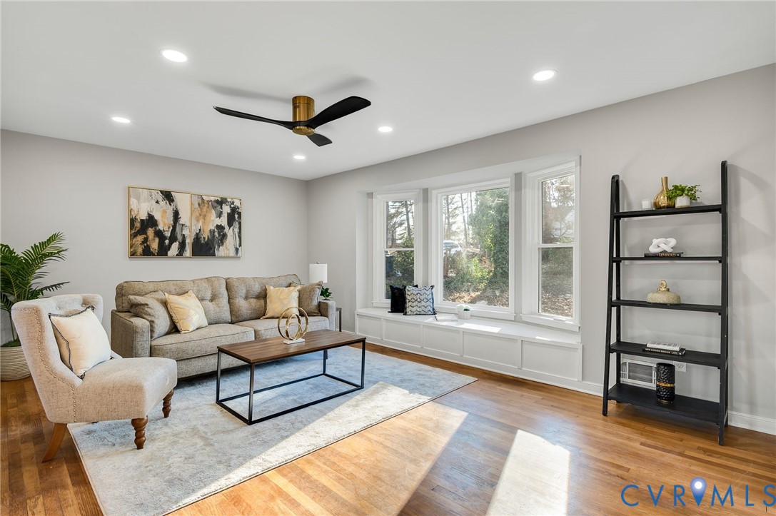 8513 Spring Hollow Drive Richmond, VA 23227 - Photo 6 of 49 a living room with furniture and a large window