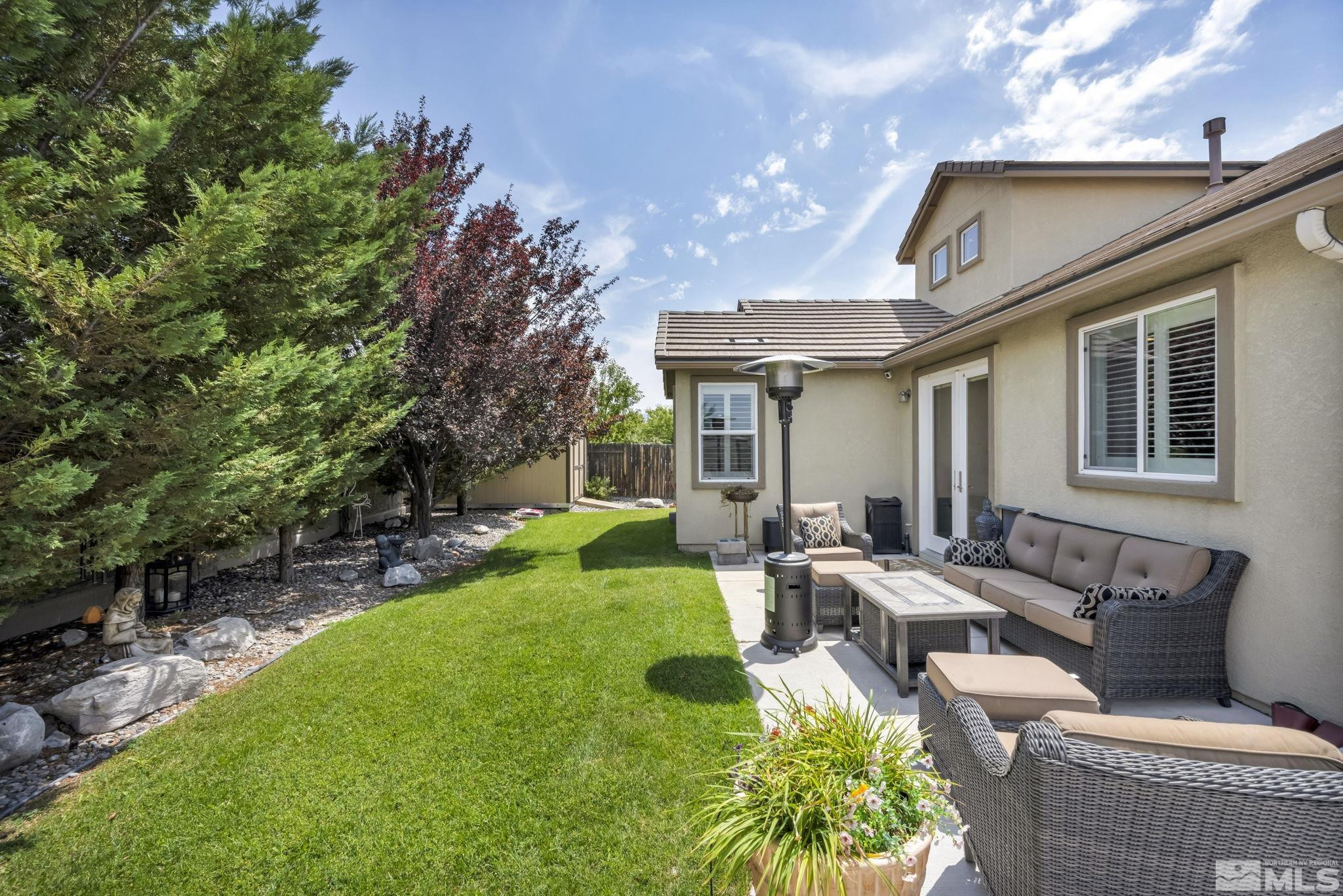 2199 Angel Ridge Drive Reno, NV 89521 - Photo 35 of 36 a view of a house with backyard and sitting area