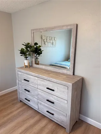 a view of dresser