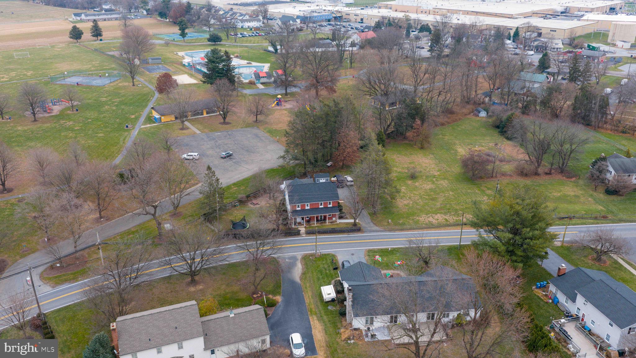 39 North Maple Avenue Leola, PA 17540 - Photo 41 of 44 an aerial view of residential houses with outdoor space