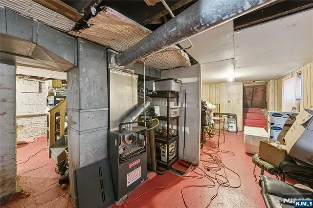 a view of a street with a building