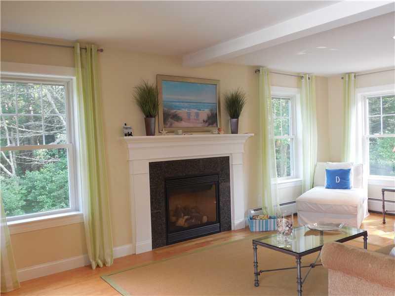 22 Heath Road Kennebunk, ME 04043 - Photo 9 of 31 Living Room. Living Room w/Fireplace