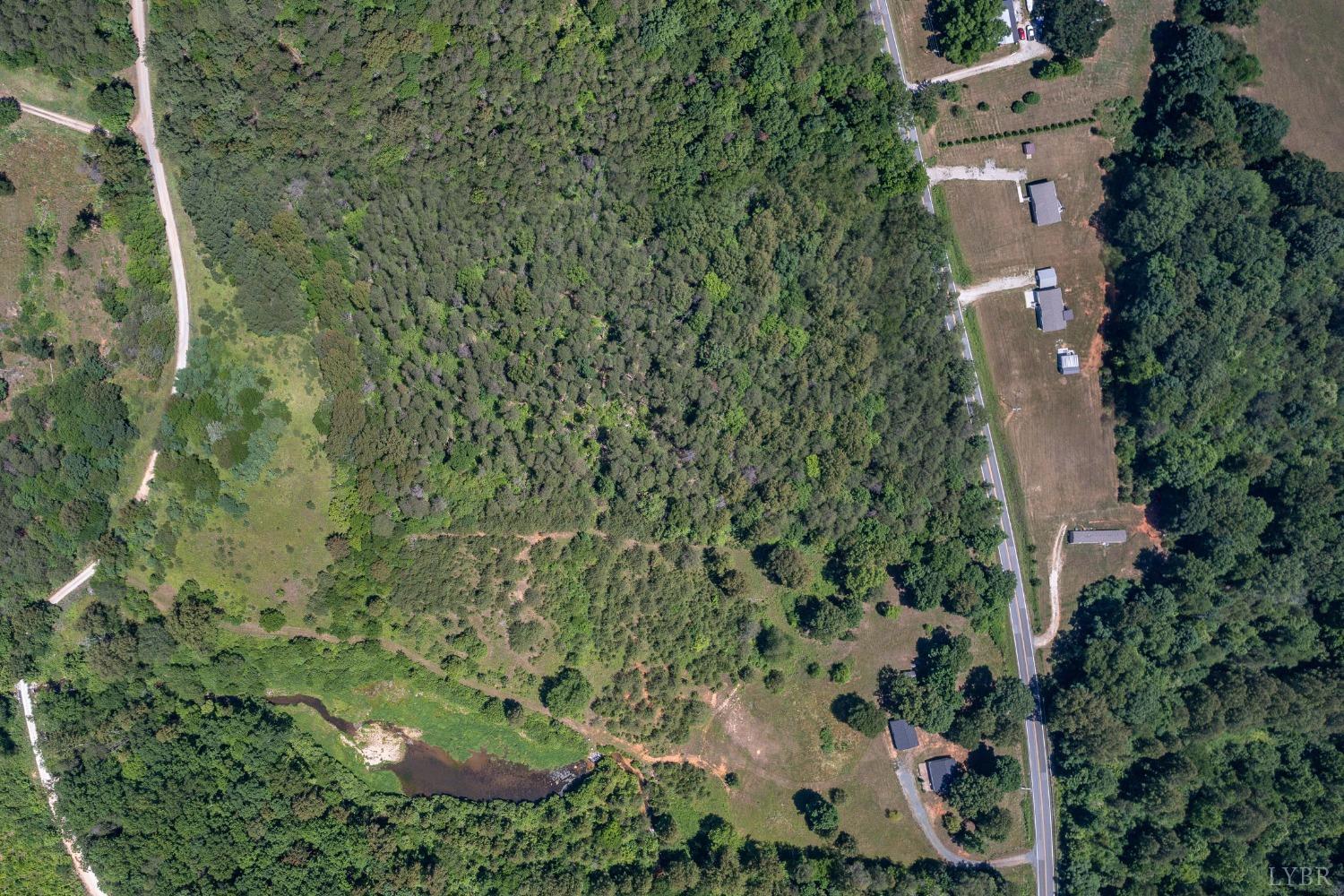 0 Lot 6 Red House Road Appomattox, VA 24522 - Photo 2 of 5 an aerial view of residential house with outdoor space and trees all around