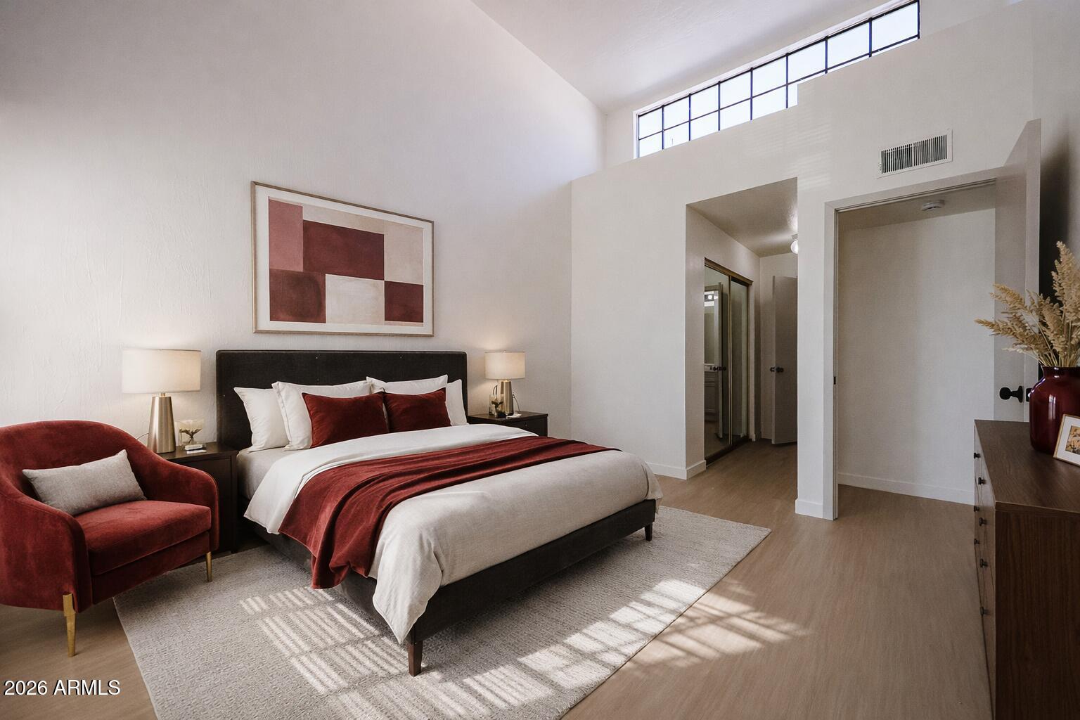 1126 West Elliot Road, Unit 2040 Chandler, AZ 85224 - Photo 12 of 27 Primary Bedroom w/ai furnishings