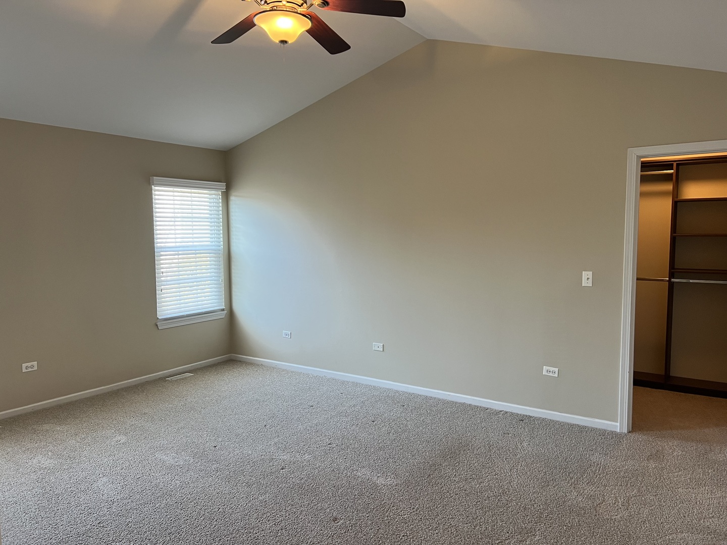 26112 Mapleview Drive Plainfield, IL 60585 - Photo 12 of 28 a view of an empty room with window and closet