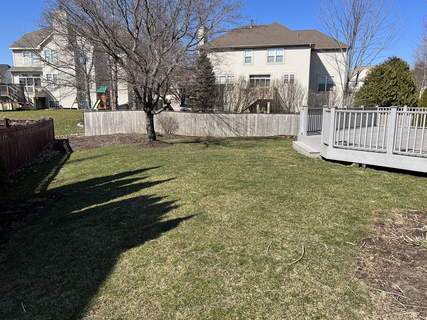 26112 Mapleview Drive Plainfield, IL 60585 - Photo 26 of 28 a view of backyard with green space