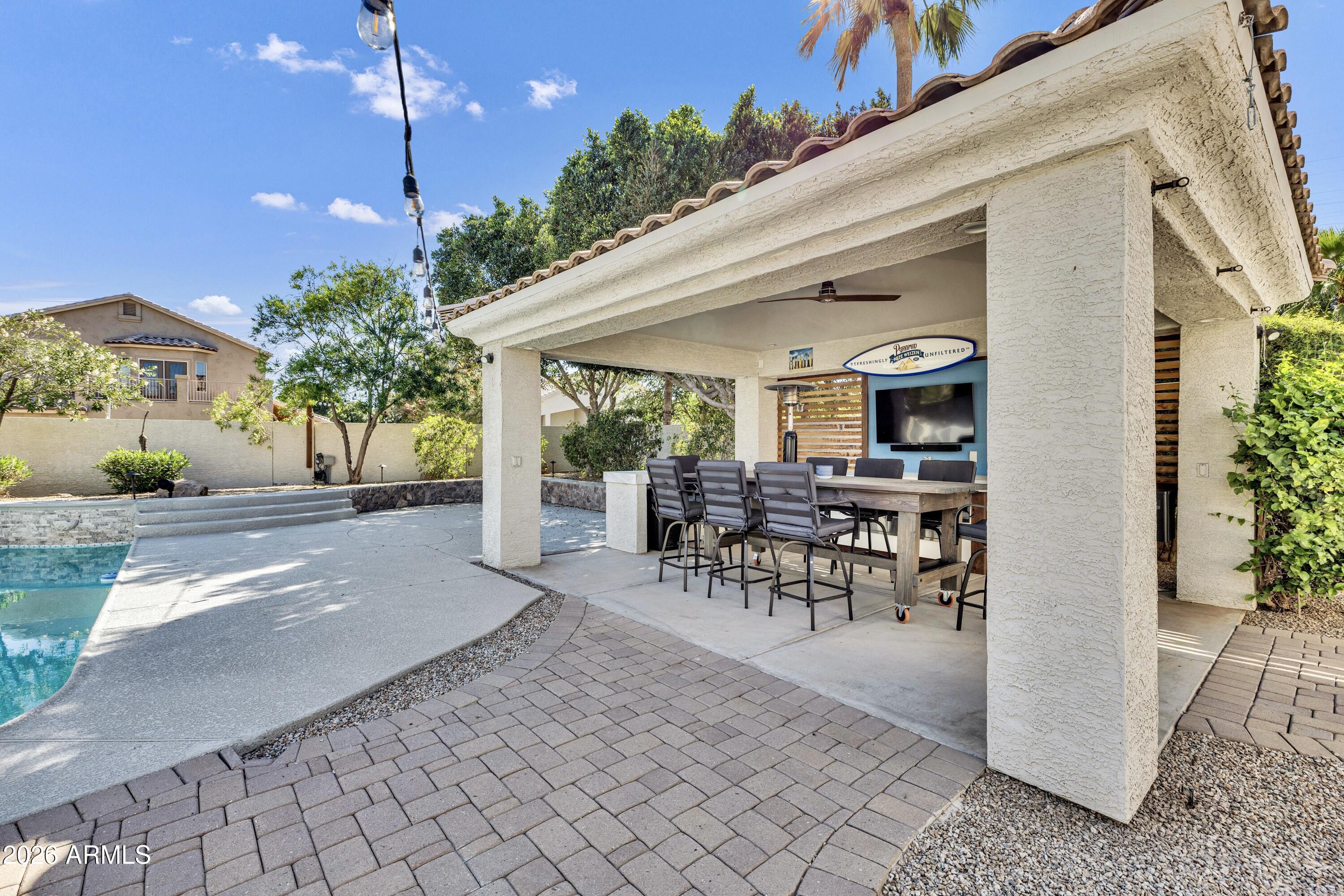 2047 East Victor Road Gilbert, AZ 85296 - Photo 36 of 56 Ramada with TV and Seating
