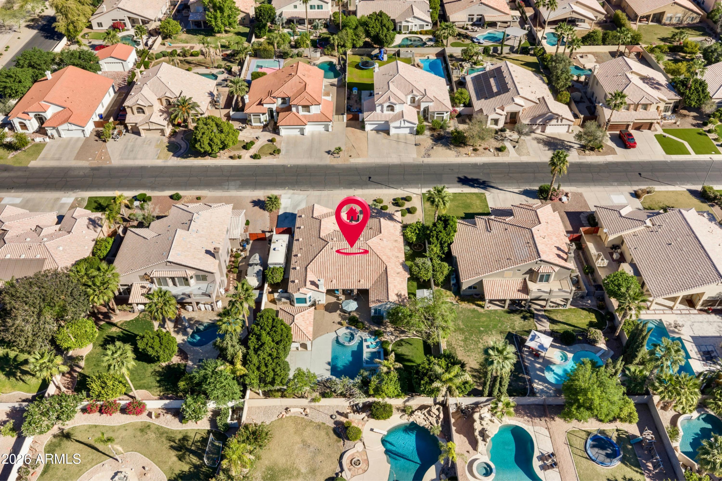 2047 East Victor Road Gilbert, AZ 85296 - Photo 54 of 56 Arial of Neighborhood