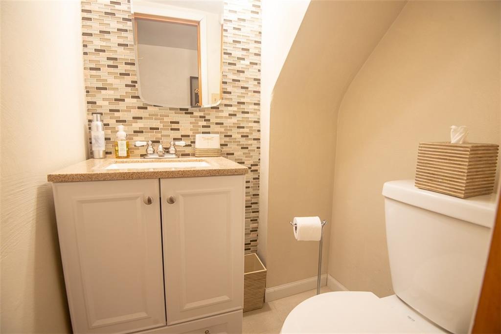 228 Hillendale Road Pittsburgh, PA 15237 - Photo 22 of 25 Nicely updated half-bath located on the lower level.
