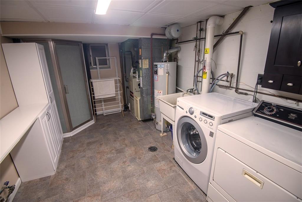 228 Hillendale Road Pittsburgh, PA 15237 - Photo 23 of 25 Large-sized laundry room, with bonus shower!