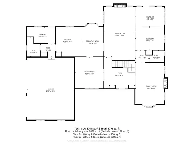 $985,000 | 8261 Lake Ridge Drive, Burr Ridge, IL 60527