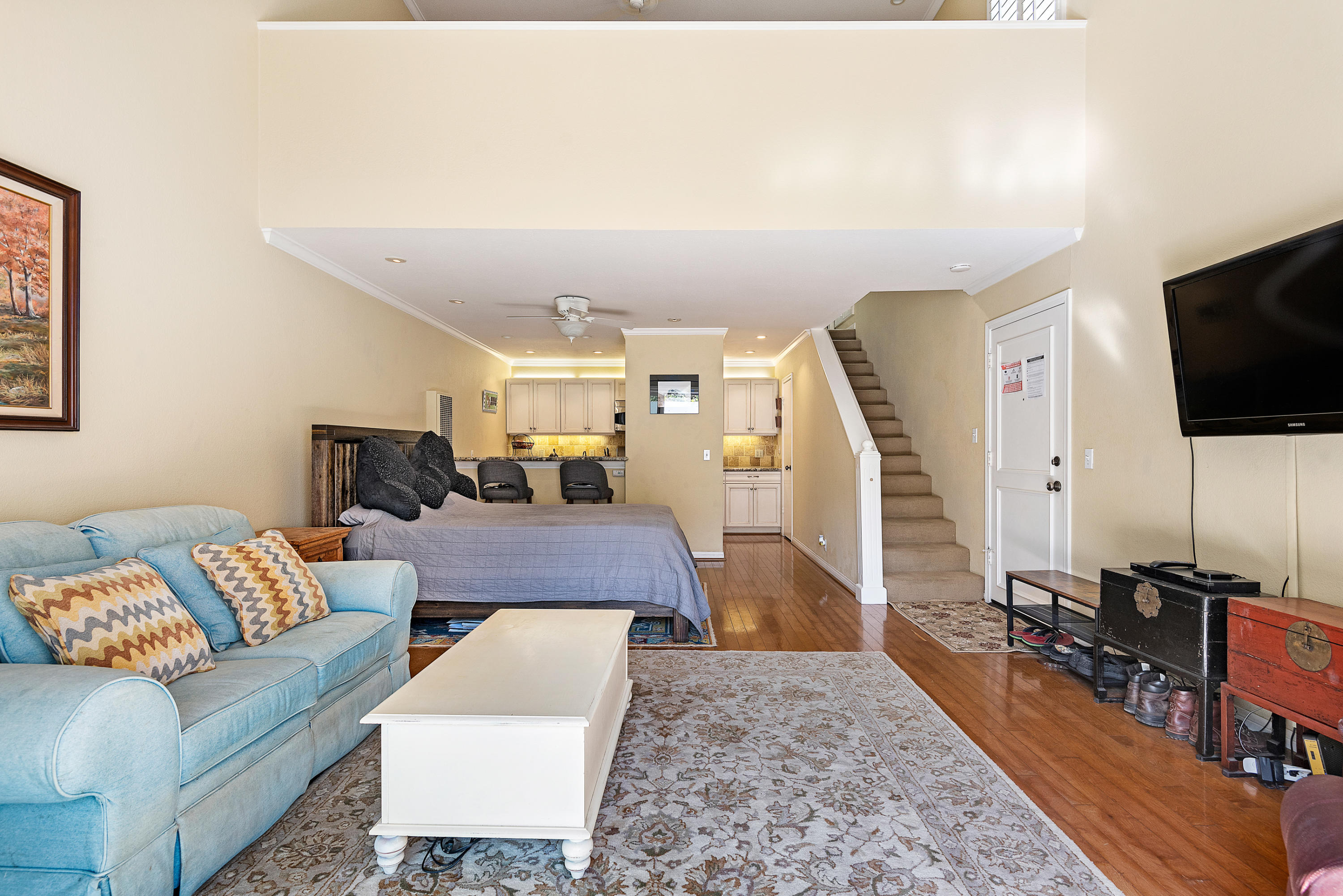 3570 Modoc Road, Unit 21 Santa Barbara, CA 93105 - Photo 5 of 22 Living Area toward Kitchen
