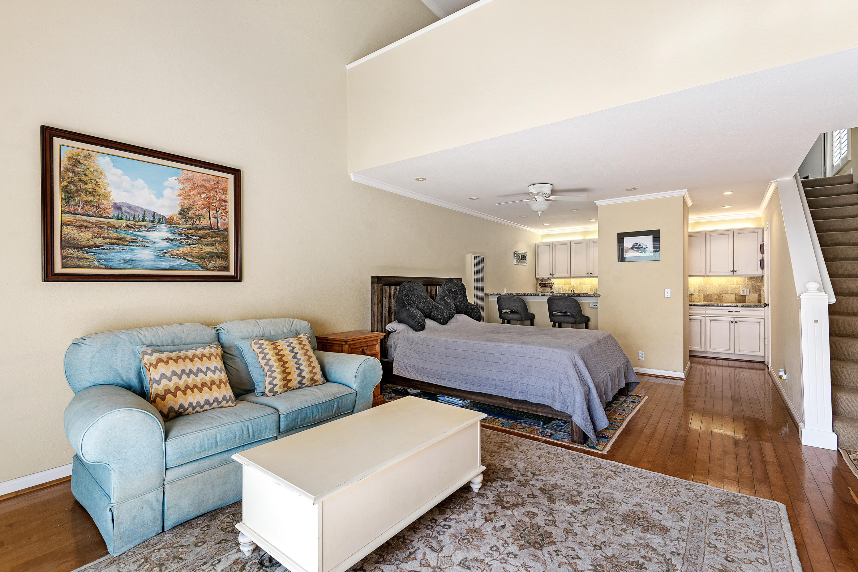 3570 Modoc Road, Unit 21 Santa Barbara, CA 93105 - Photo 6 of 22 Living Area toward Kitchen