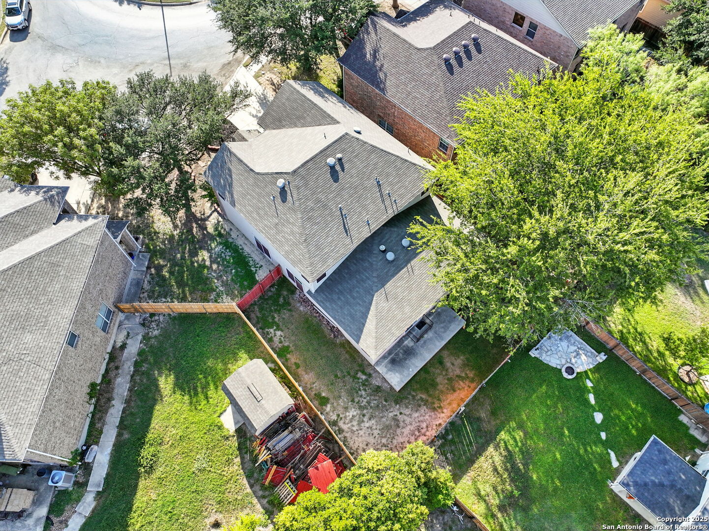 506 Leafy Ridge San Antonio, TX 78251 - Photo 46 of 48 an aerial view of a house