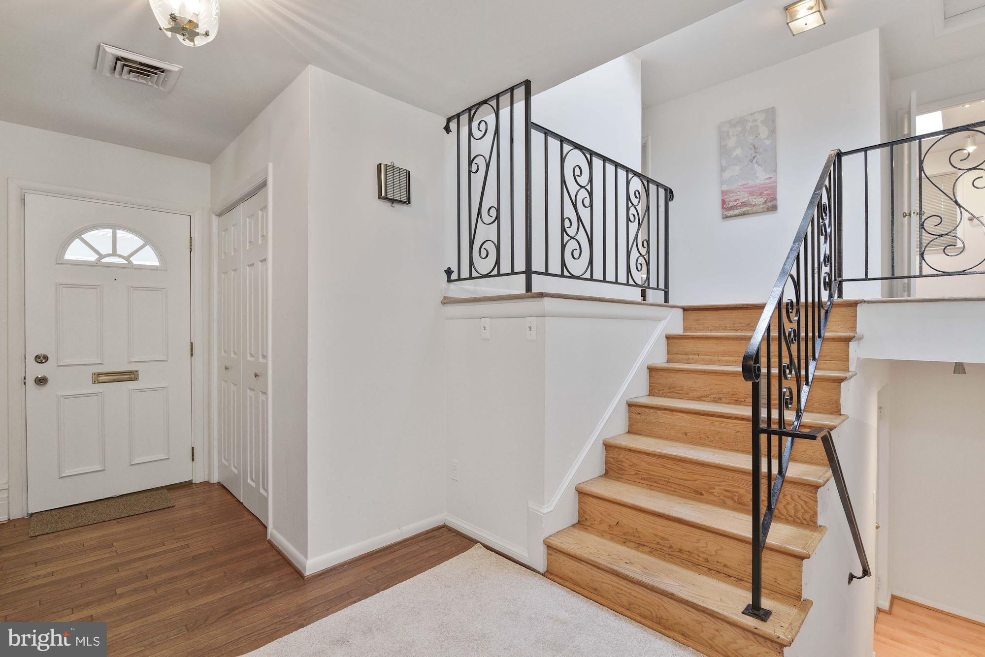 7721 Brookville Road Chevy Chase, MD 20815 - Photo 10 of 30 Main hallway leads to bedroom level
