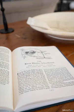 a view of wooden floor