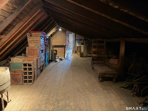 a room with furniture and window