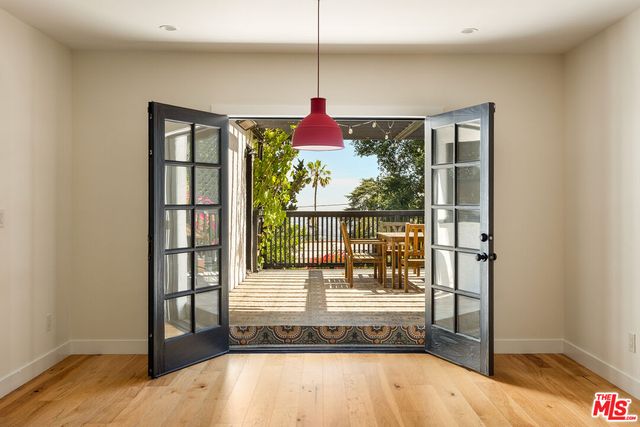 a very nice looking room with a large window