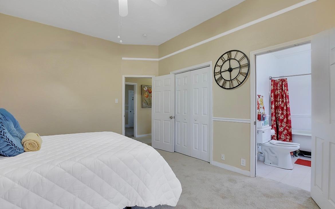 1408 Hazel Street Gridley, CA 95948 - Photo 19 of 60 a bedroom with a bed and a closet