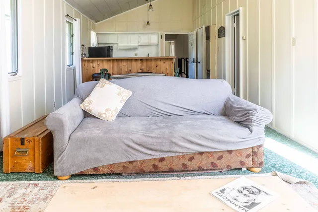 a living room with a couch