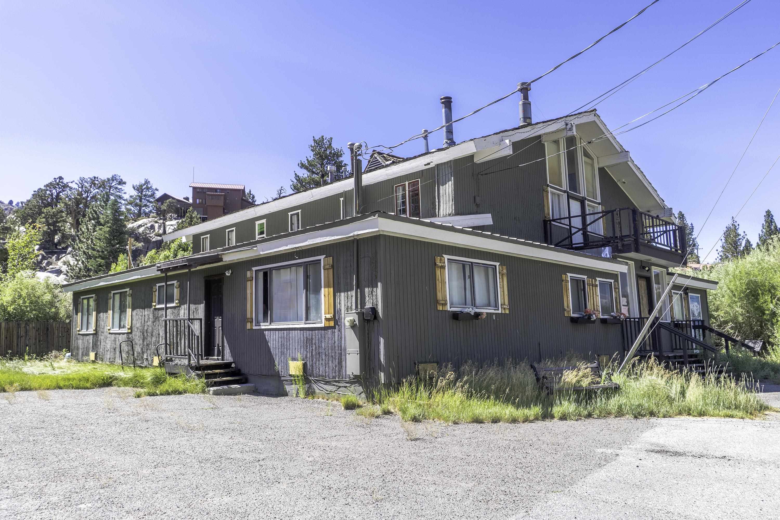 76 Alderman Street June Lake, CA 93529 - Photo 5 of 38 View of front facade featuring a balcony