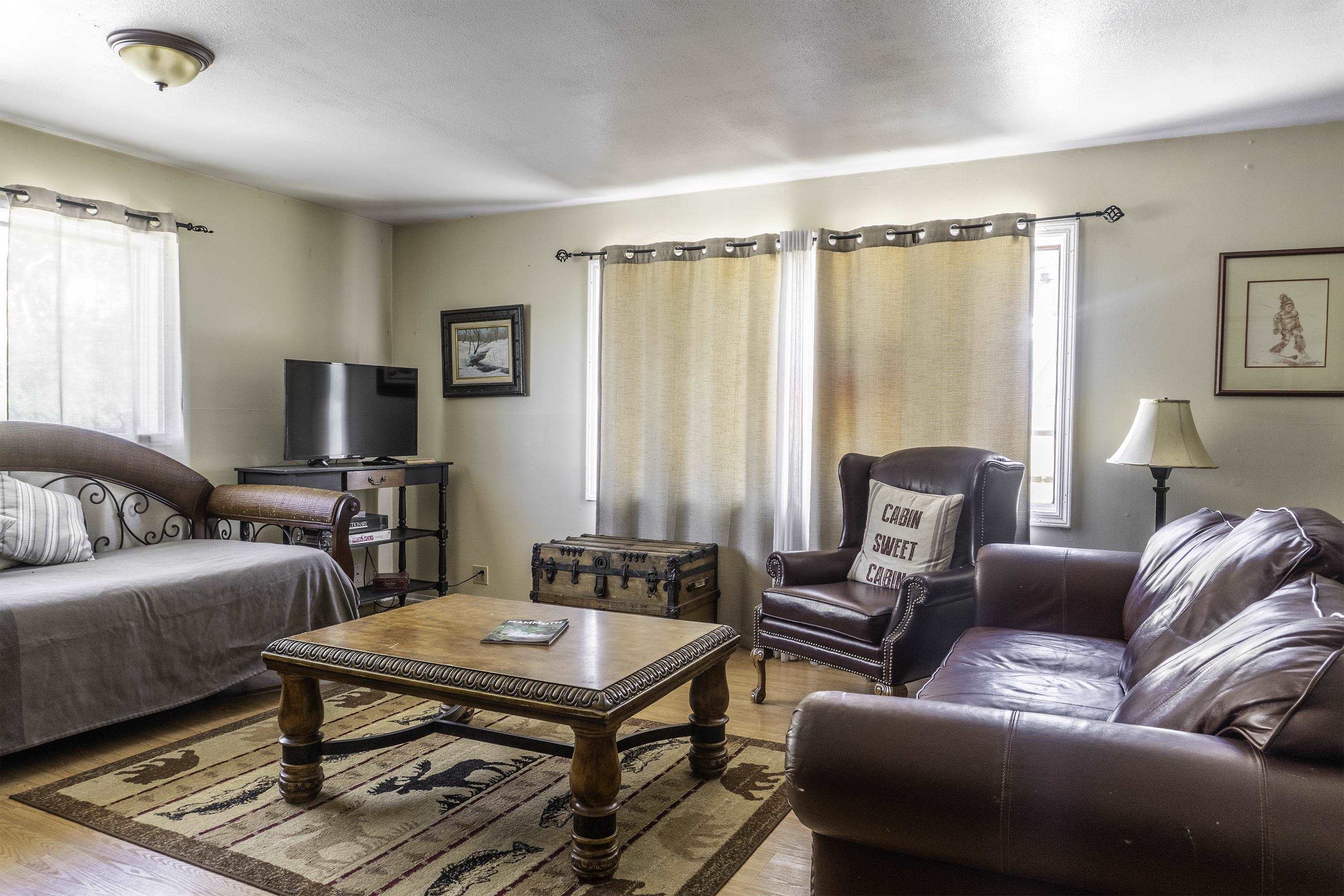 76 Alderman Street June Lake, CA 93529 - Photo 8 of 38 Living area featuring wood finished floors