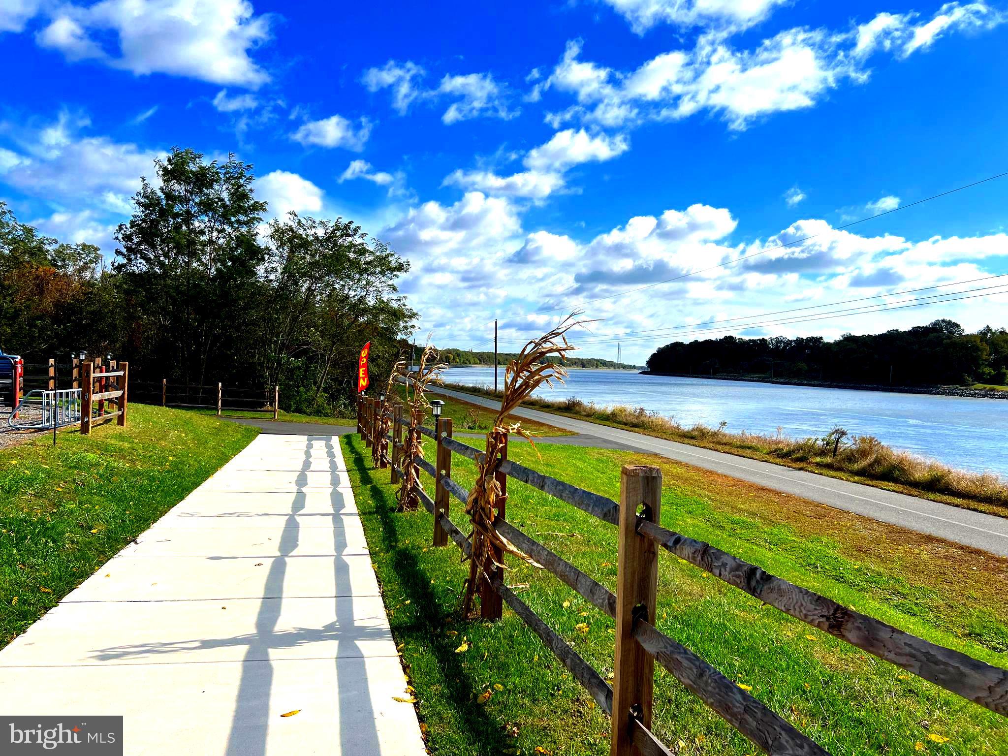 0 Delaware Street New Castle, DE 19720 - Photo 27 of 43 a view of a lake with a garden
