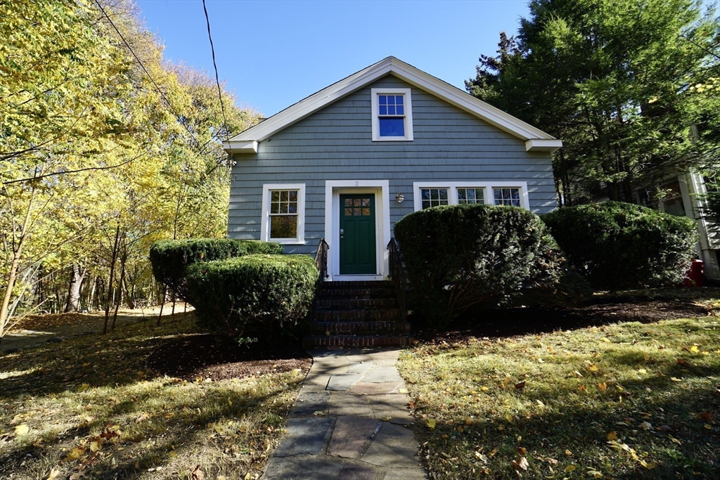 2 Thaxter Road Newton, MA 02460 - Photo 31 of 36 a view of a house with a yard