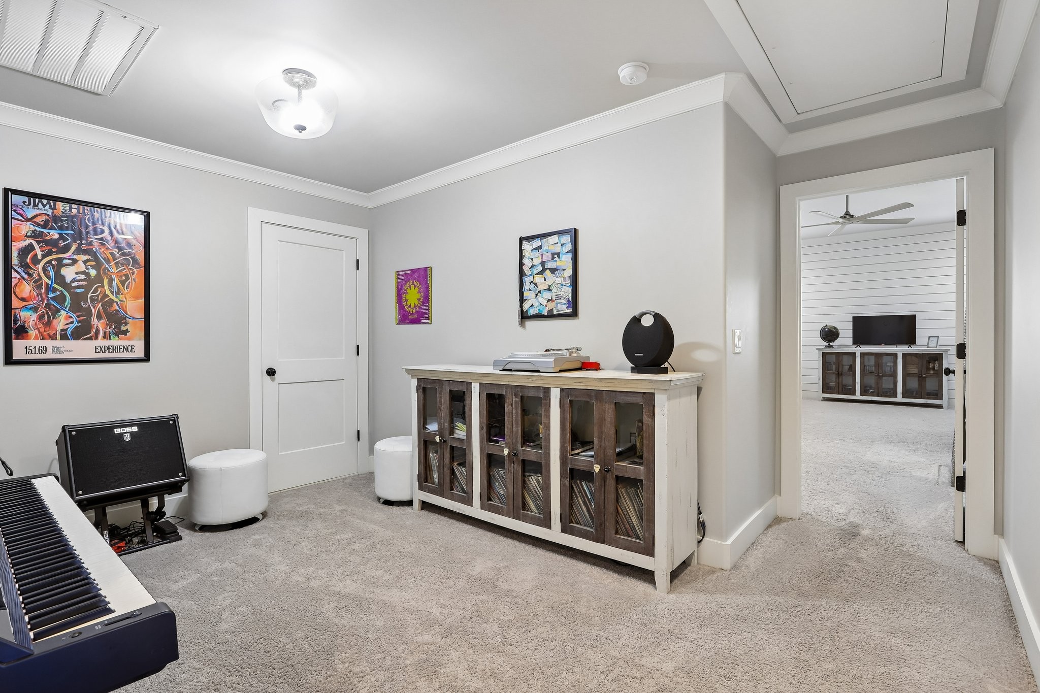1006 Alpaca Drive Spring Hill, TN 37174 - Photo 16 of 32 a view of a livingroom with furniture and a ceiling fan
