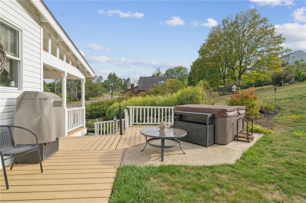 1200 Hahntown-Wendel Road Irwin, PA 15642 - Photo 42 of 49 a view of a chairs and table on the deck