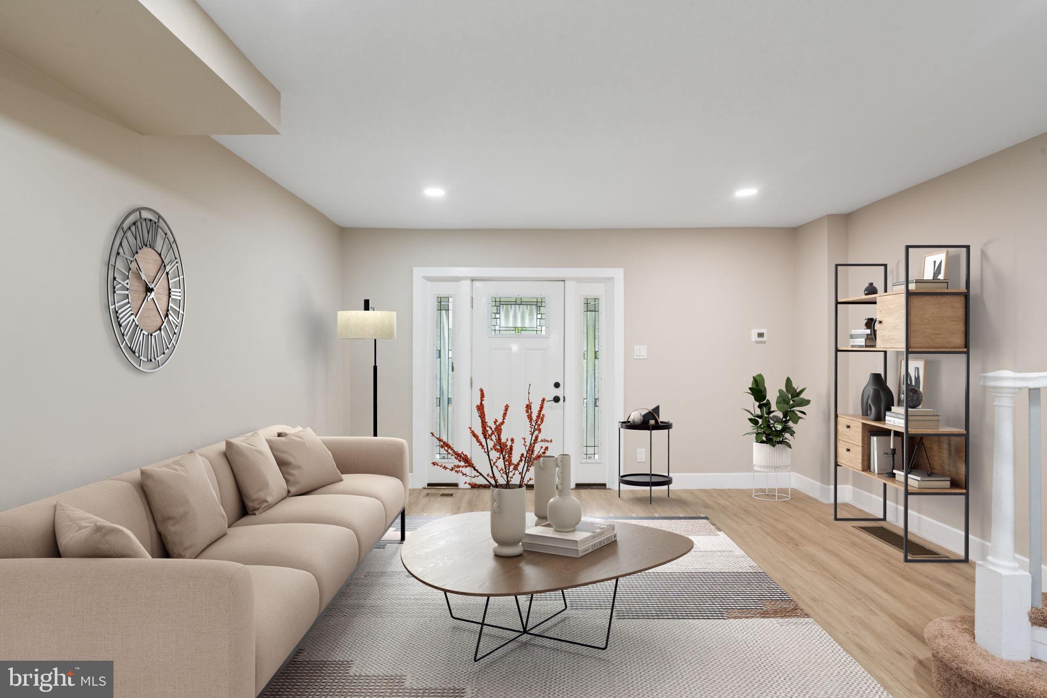 340 Vernon Road Philadelphia, PA 19119 - Photo 8 of 39 Living rom - Virtually Staged