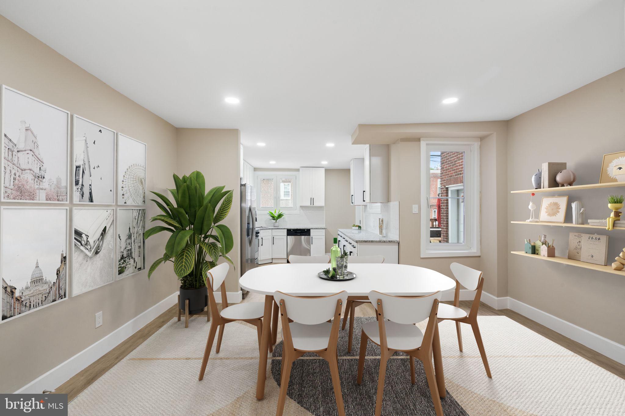 340 Vernon Road Philadelphia, PA 19119 - Photo 9 of 39 Dining area - Virtually Staged