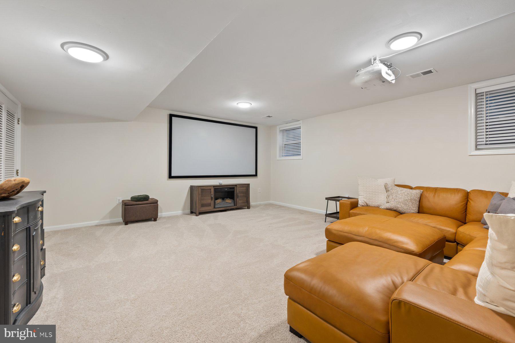 1606 Angus Court Crofton, MD 21114 - Photo 27 of 52 Basement-currently used as a theater room
