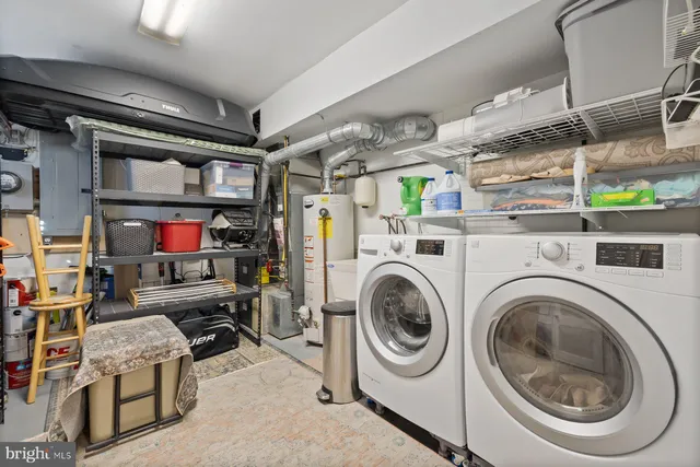 a view of a storage & utility room