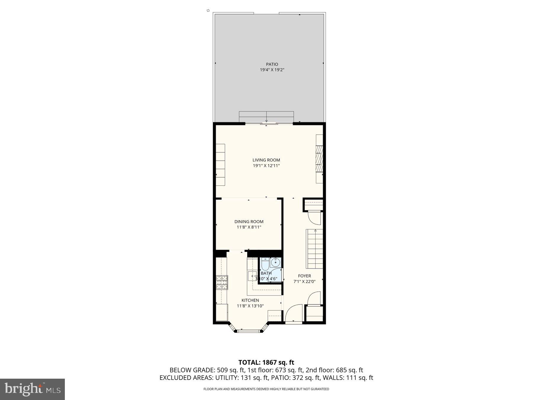 1606 Angus Court Crofton, MD 21114 - Photo 49 of 52 Floorplan-1st Floor