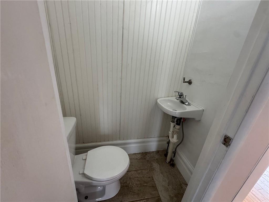 402 Cyrus Street Point Marion, PA 15474 - Photo 22 of 38 a bathroom with a sink a toilet and a shower