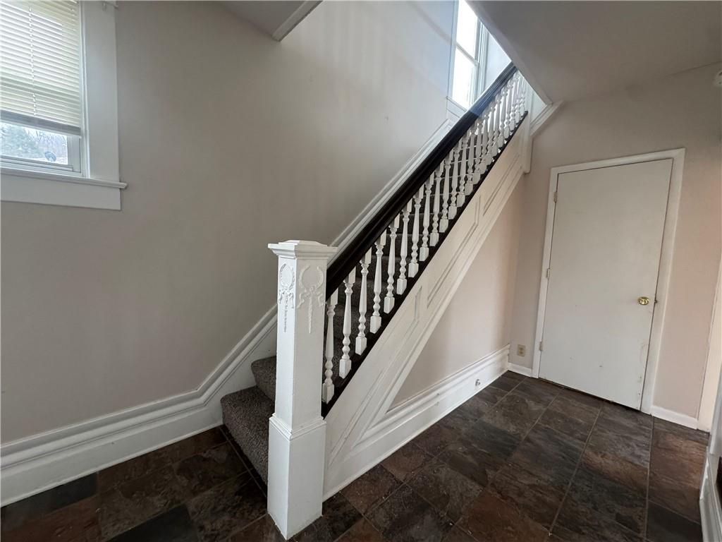 402 Cyrus Street Point Marion, PA 15474 - Photo 23 of 38 a view of entryway with wooden floor