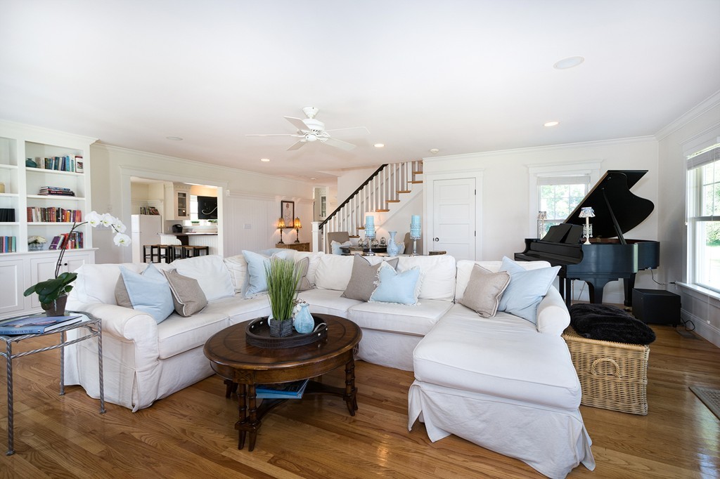 160 Edward Foster Road Scituate, MA 02066 - Photo 12 of 30 a living room with furniture and a wooden floor