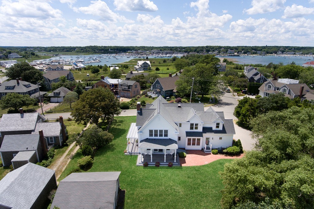 160 Edward Foster Road Scituate, MA 02066 - Photo 2 of 30 an aerial view of a house with a garden