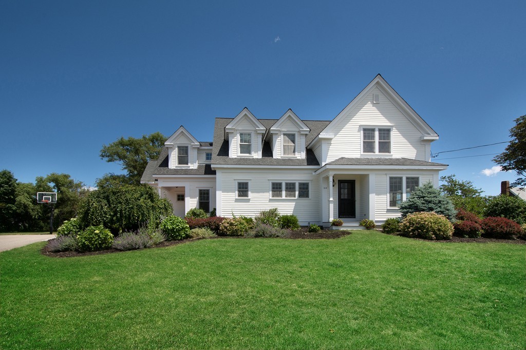 160 Edward Foster Road Scituate, MA 02066 - Photo 30 of 30 a front view of house with yard and green space