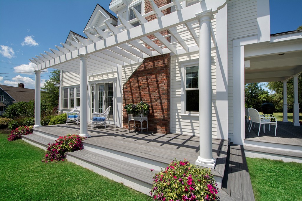 160 Edward Foster Road Scituate, MA 02066 - Photo 3 of 30 a view of a house with sitting area and garden