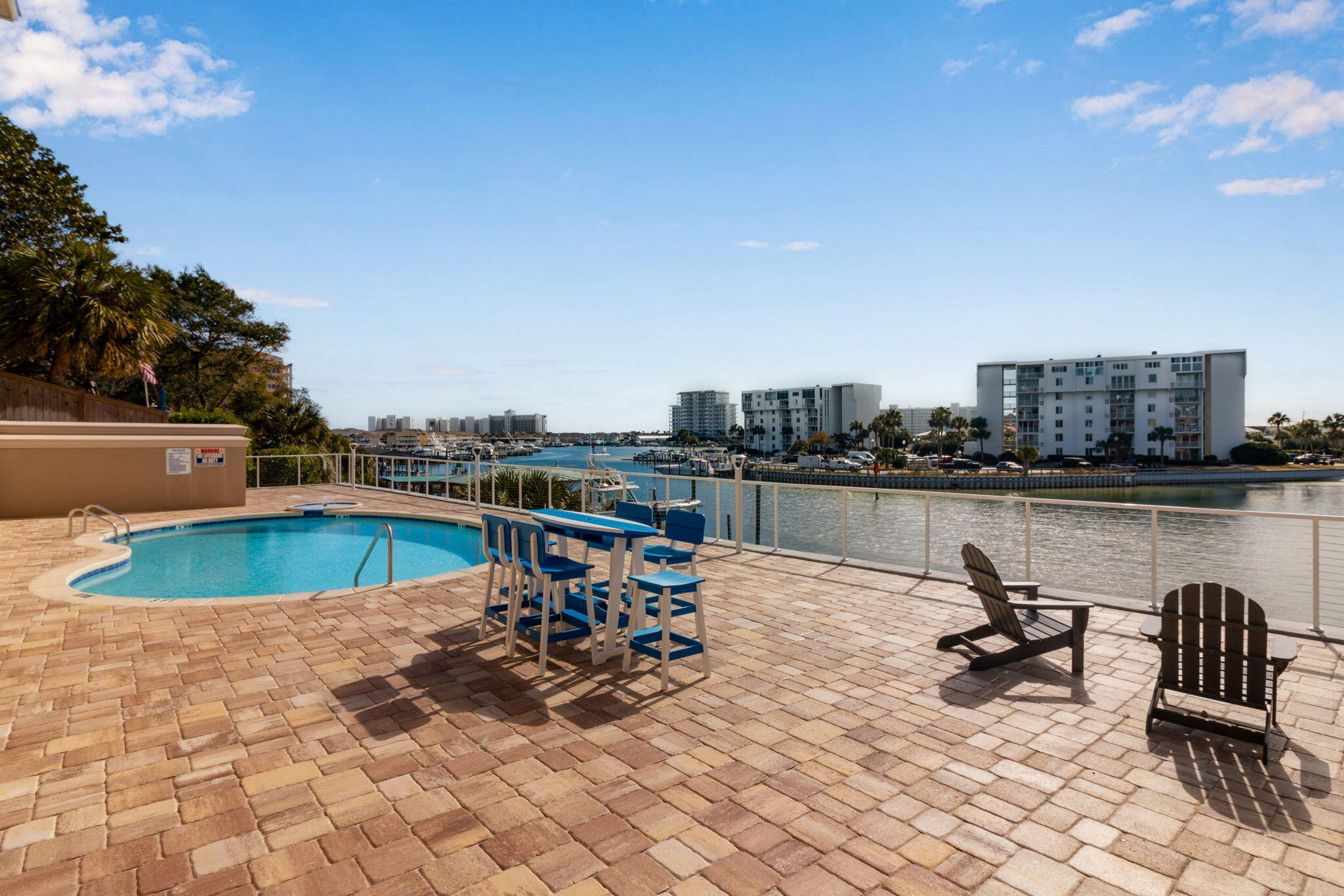 724 Harbor Boulevard, Unit 201 Destin, FL 32541 - Photo 23 of 25 a view of a lake with sitting area
