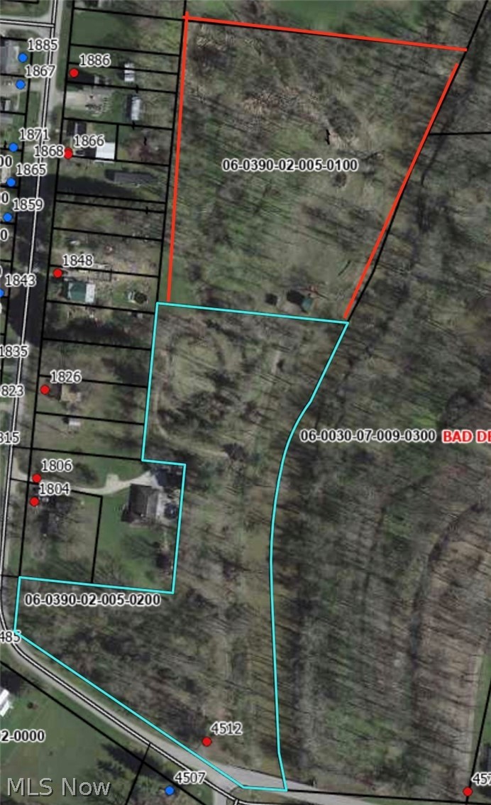 4512 Wenz Road Wakeman, OH 44889 - Photo 2 of 19 Map of property location featuring property boundaries highlighted